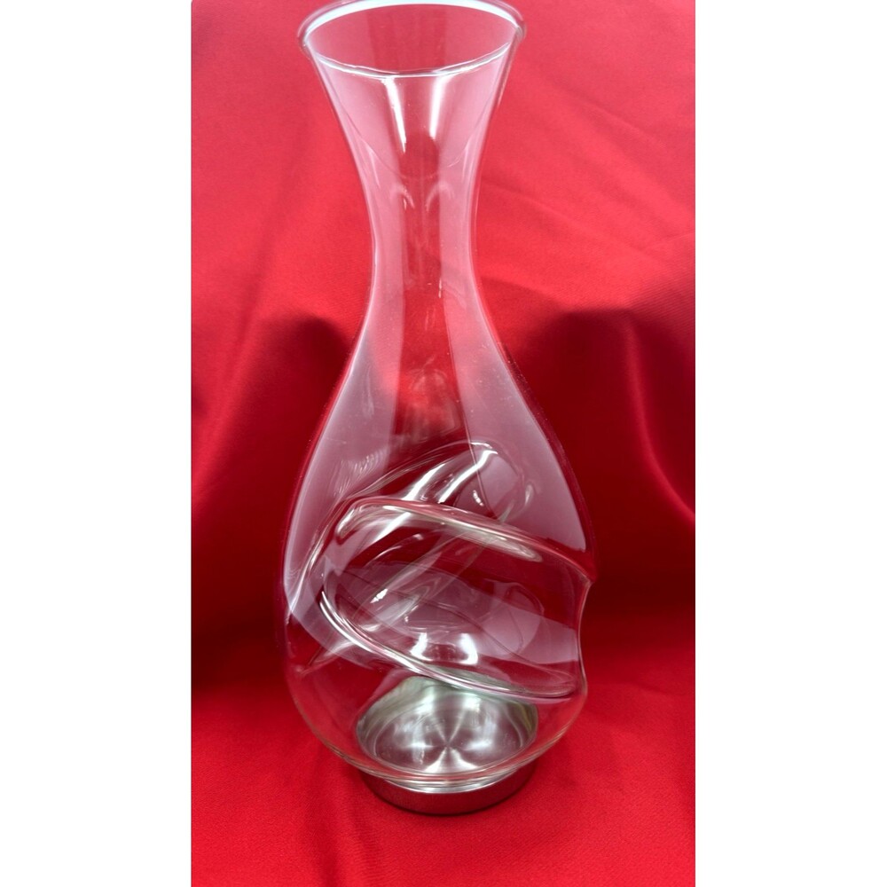 Final Touch Conundrum Enigme Glass Wine Aerator  Decanter, NIB